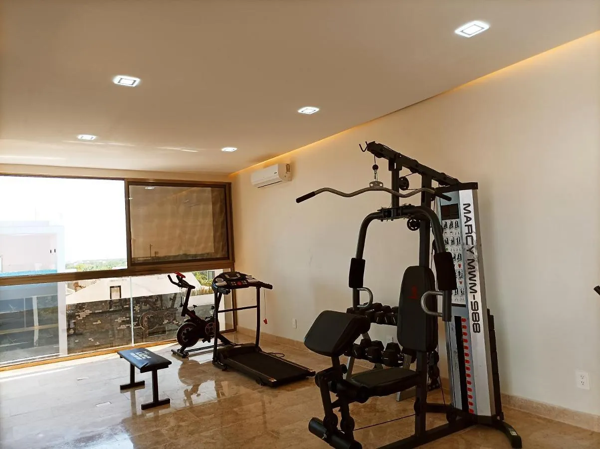 Lovely Studio Tulum Wi-Fi 100Mb Gym Eve Apartment